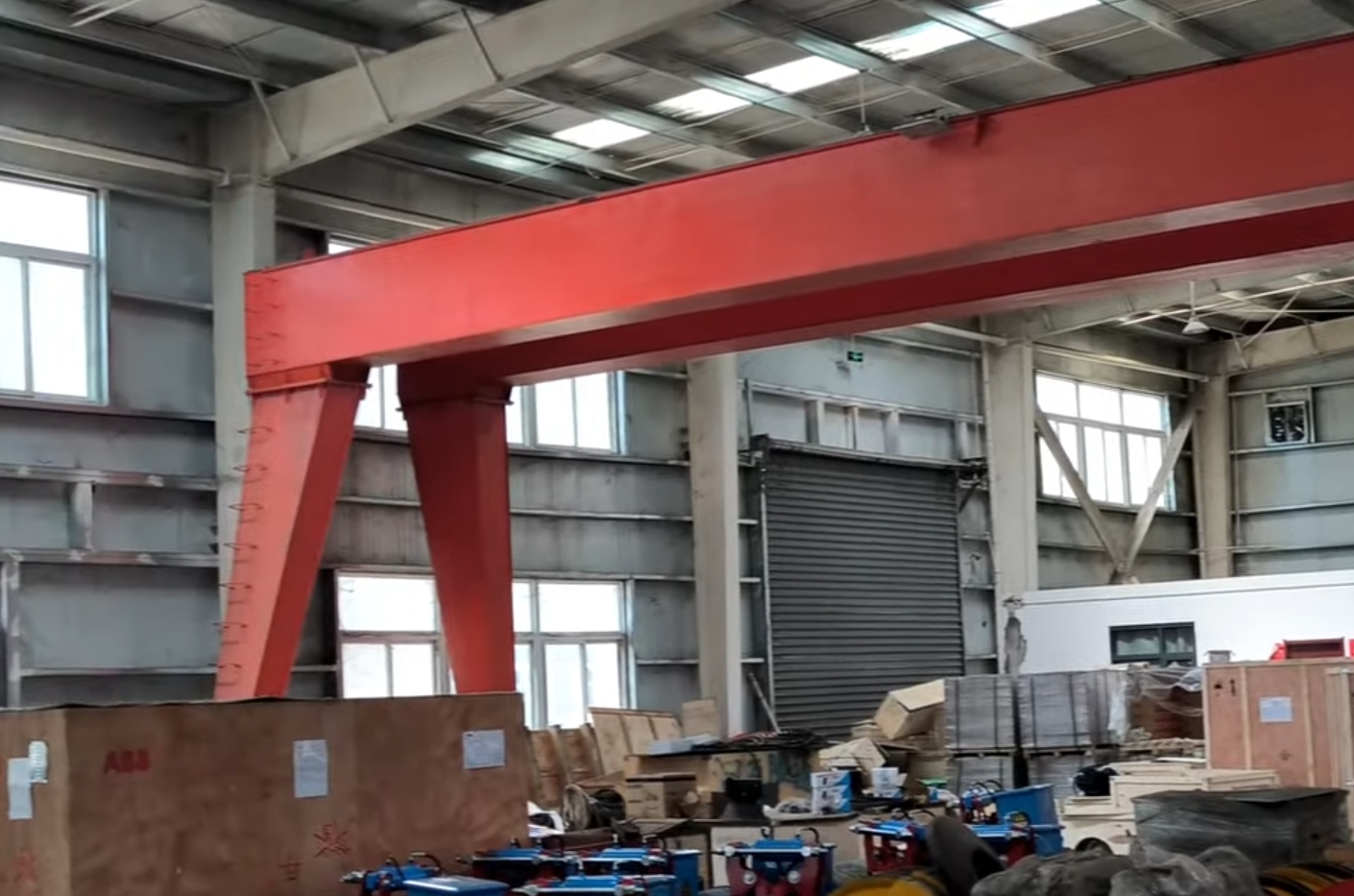 Suitong Crane Workshop Gantry Crane Solution Display